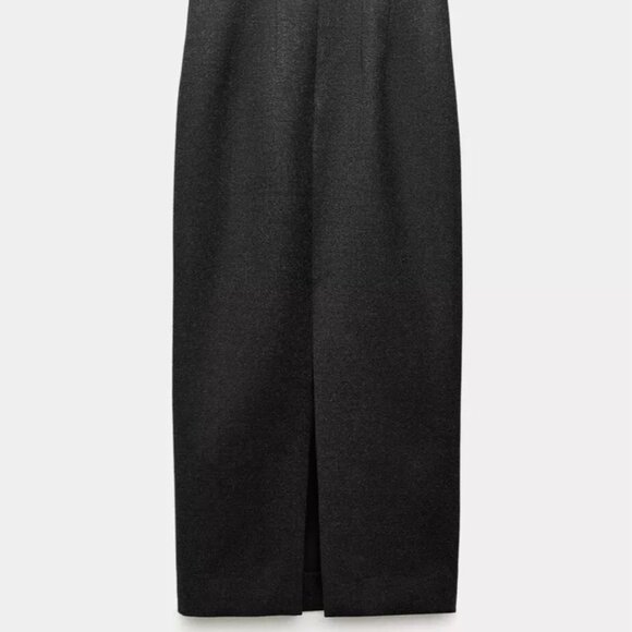 NWT ZARA ZW COLLECTION WOOL PENCIL SKIRT $89.9 Sz-S - Picture 7 of 12